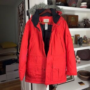LL Bean down parka men’s xl